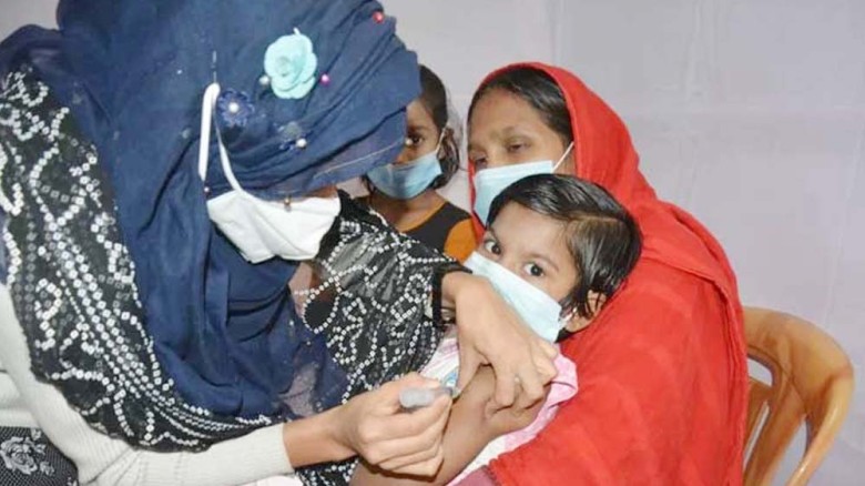 আরও ১৬ লাখ শিশুকে হাম-রুবেলার টিকার আওতায় আনার উদ্যোগ